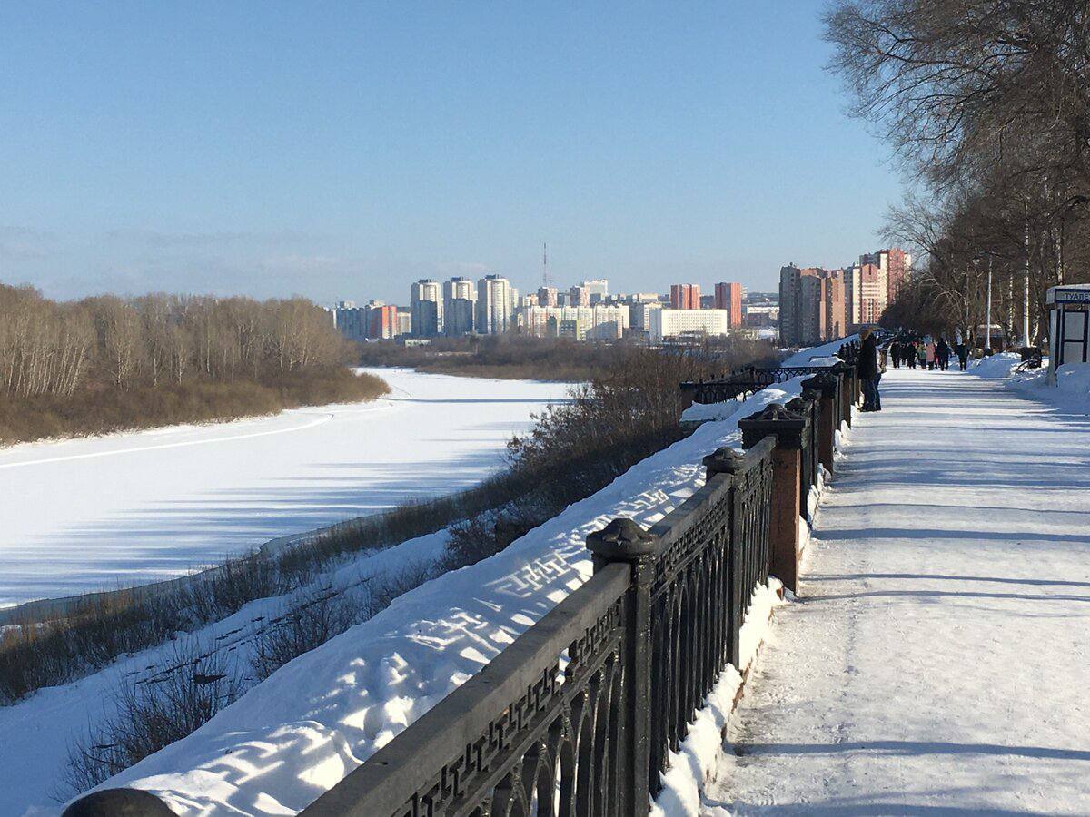 Хороший обзор: Притомская набережная в Кемерове | Новости Кузбасса